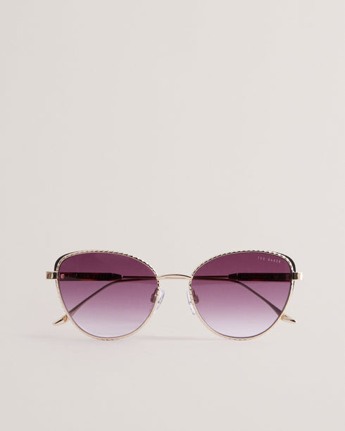 LYRHA-Eyewear-Aviator Sunglasses- Ted Baker Romania
